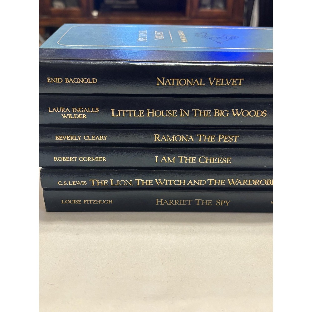 Vintage Kids Classics Book Lot Lewis Wilder Cleary Fitzhugh HC Set